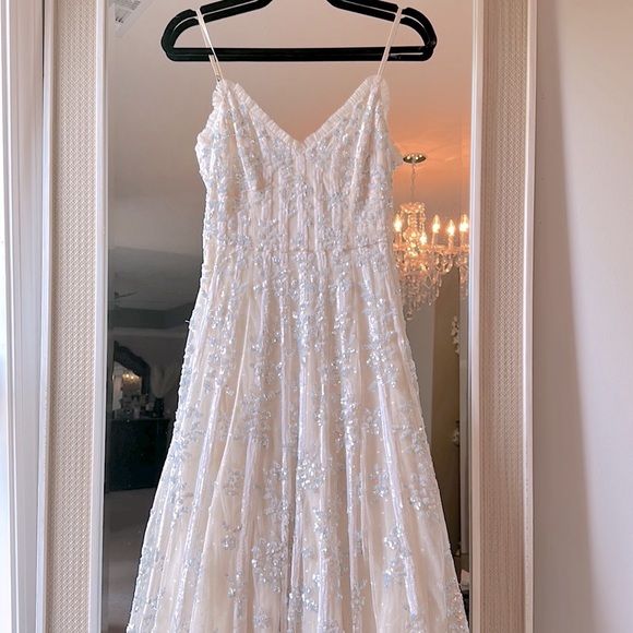 Needle & thread Floral Evermore Sequin cami ankle gown - Picture 8 of 16